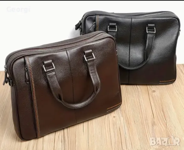 Луксозни, Елегантни и Стилни Бизнес чанти / Портфейли за лаптоп 15”!!, снимка 3 - Чанти - 49278968