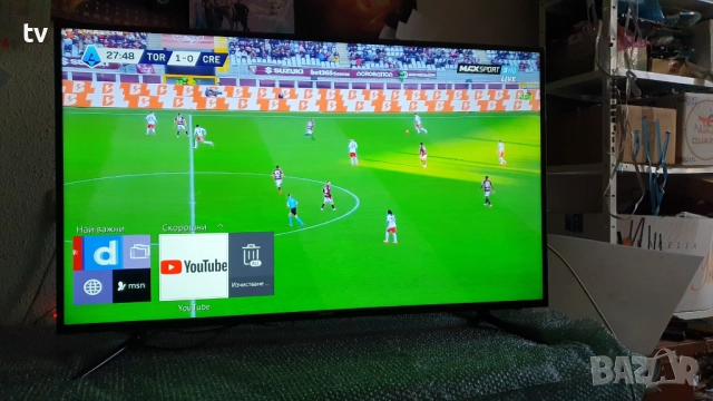 Samsung 48 инча Самсунг 4K LED Smart WiFi смарт лед - с нова подсветка!, снимка 4 - Телевизори - 52793433