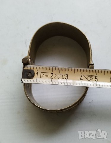 Възрожденска сребърна гривна / сачан /, снимка 10 - Други ценни предмети - 36999023