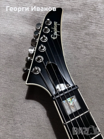 Продавам електрическа китара Epiphone Extura Prophecy Jet Black, снимка 4 - Китари - 52485311