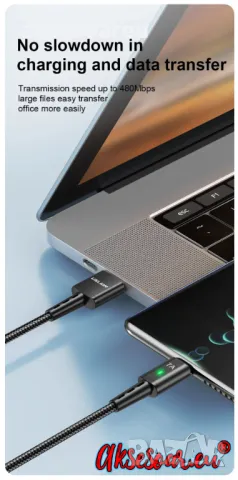 Нов висококачествен 7A USB заряден кабел тип C за Бързо зареждане на мобилен телефон за зарядно устр, снимка 5 - Резервни части за телефони - 47893995