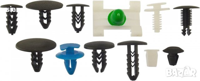 ЩИПКИ 308 БРОЯ ЗА ФИАТ АВТО КЛИПСОВЕ ЗАКОПЧАЛКИ КОПКА - ЩИПКА ЗА КОРИ ЛАЙСНИ ПАНЕЛИ ТАБЛО, снимка 2 - Аксесоари и консумативи - 39692214