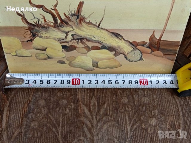 Стари картини,2бр,Георги Цигуларов,масло, снимка 15 - Други ценни предмети - 36760329