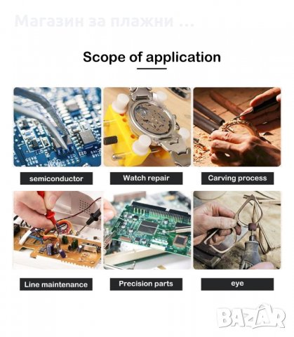 РАБОТНИ ЛУПИ ЗА ГЛАВА С РАЗЛИЧНИ УВЕЛИЧЕНИЯ, МОДЕЛ 81007 - код 81007, снимка 5 - Друга електроника - 34159087