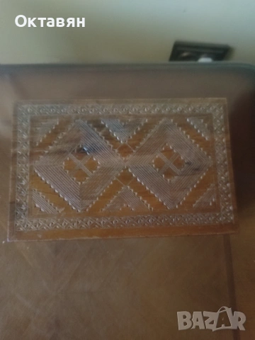 Дървена кутия за сигари/табакера, снимка 6 - Антикварни и старинни предмети - 53931615