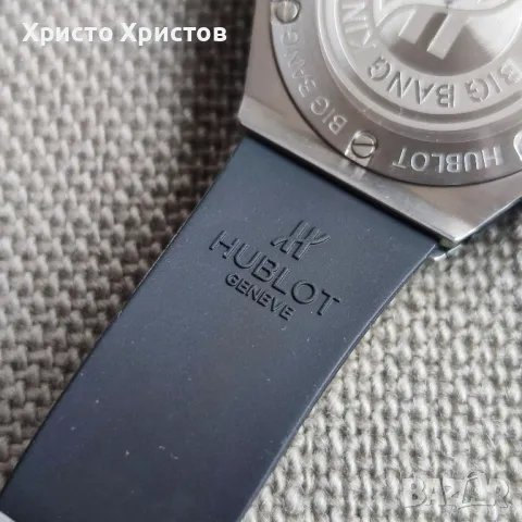 HUBLOT Мъжки луксозен часовник HUBLOT Big Bang Unico Titanium Ceramic , снимка 11 - Мъжки - 48725471
