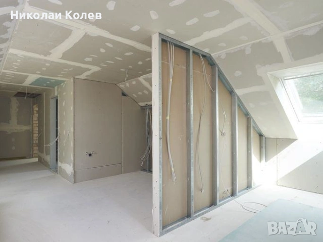 Поставяне на гипсокартон и довършителни ремонти, снимка 4 - Ремонти на покриви - 53877202