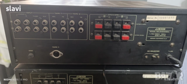 Тунер EMERSON, снимка 13 - Ресийвъри, усилватели, смесителни пултове - 51379079