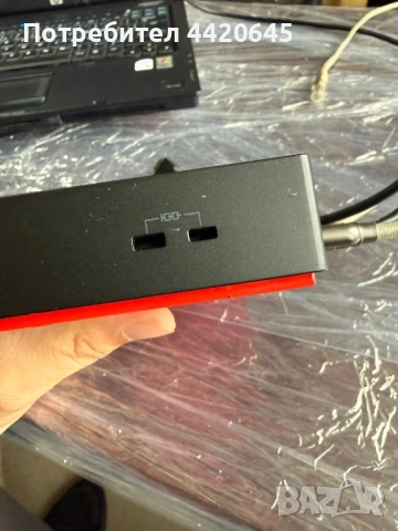 Докинг станция Lenovo ThinkPad Universal USB-C Dock (40AY) , снимка 3 - Мрежови адаптери - 53898468