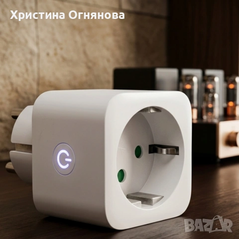 Smart WiFi контакт 16A – дистанционно управление от телефон, снимка 2 - Друга електроника - 54201518