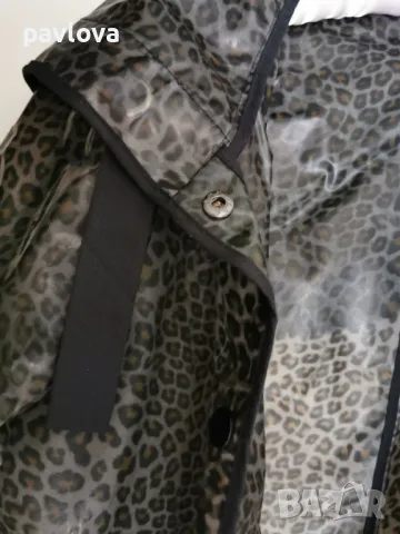 Яке  дъждобран Тренч лак и полиетилен, снимка 7 - Якета - 47939070