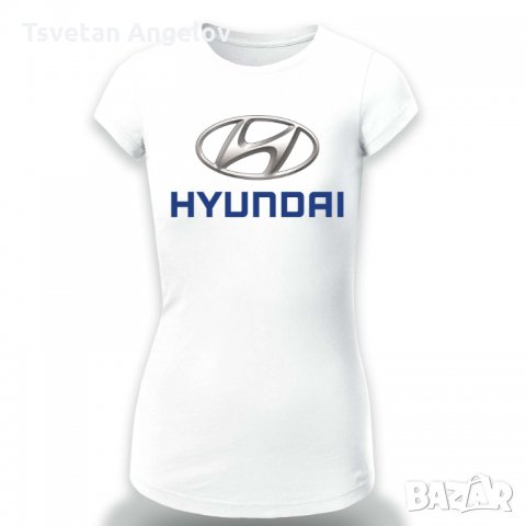 Разпродажба! Дамска тениска HYUNDAI, снимка 1 - Тениски - 32134132