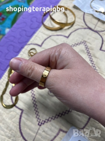 Лот нови бижута от неръждаема стомана , снимка 7 - Бижутерийни комплекти - 53946922