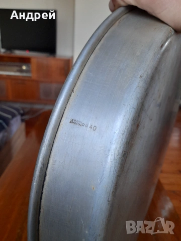 Стара алуминиева тава,тепсия #4, снимка 5 - Други ценни предмети - 53889588