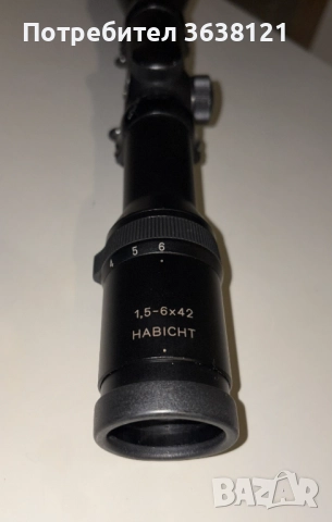 Оптика SWAROVSKI 1.5-6x42 HABICHT ,с монтаж за BLAZER, снимка 4 - Ловно оръжие - 52924436