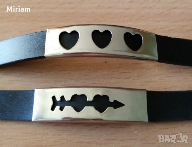 Нови гривни от неръждаема стомана и силикон , снимка 2 - Гривни - 6734614