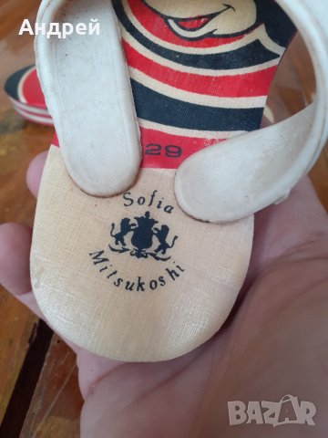 Стари джапанки Sofia Mitshukoshi #2, снимка 6 - Антикварни и старинни предмети - 31603780