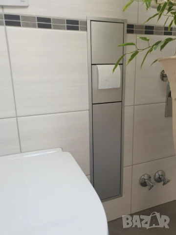Премиум Алуминиев Модул/Шкаф за Вграждане в Тоалетна/Баня Emco ASIS Public, с Push Механизми!, снимка 16 - Шкафове - 50738970