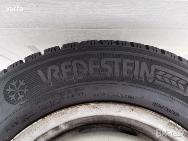 4бр зимни гуми VRЕDESTEIN SNOWTRAC 165/70/13, снимка 3 - Гуми и джанти - 53088151
