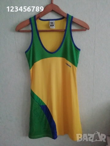 Brazil Brasil Adidas Fifa World Cup 2006 оригинална дамска рокля Бразилия спортна Футбол 