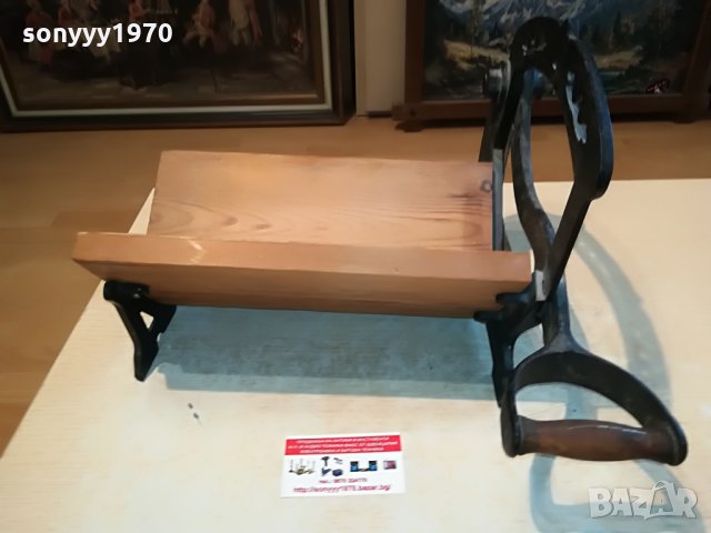 гилотина-профи нож със стоика-внос германия 2308210918, снимка 4 - Антикварни и старинни предмети - 33893146