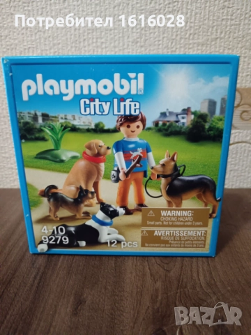 Playmobil City Life Треньор на кучета 9279, снимка 7 - Конструктори - 51883812
