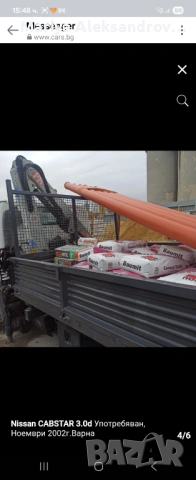 Самосвал с кран Нисан за продажба град Варна, снимка 3 - Камиони - 53057200