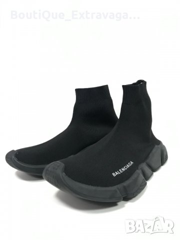 Мъжки обувки Balenciaga /Speed All Black !!!, снимка 2 - Спортни обувки - 32194661