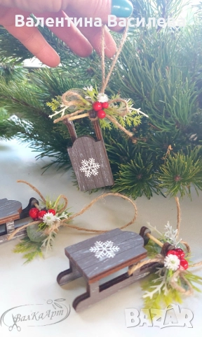 Ръчно изработени коледни подаръци до 10лв, снимка 4 - Декорация за дома - 52508565