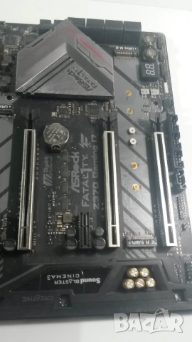 Дънна платка ASRock Fatal1ty Z370 Professional Gaming i7 с изкривени пинчета, снимка 8 - Дънни платки - 54255808