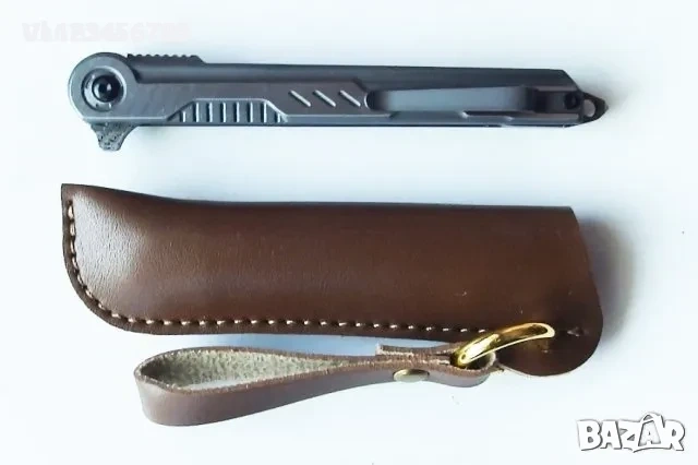 Сгъваем нож от неръждаема стомана M390, 88x210,кания, снимка 2 - Ножове - 53950599