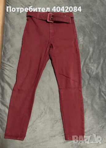 Панталон с колан Bershka, снимка 5 - Панталони - 56453350