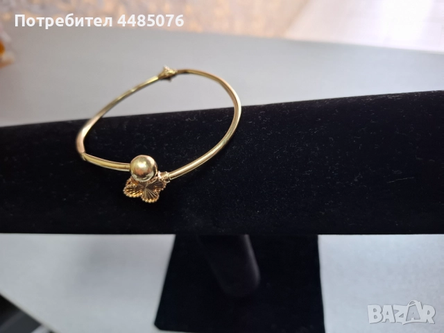 ДАМСКА ЗЛАТНА ГРИВНА   14К., снимка 2 - Гривни - 52127762