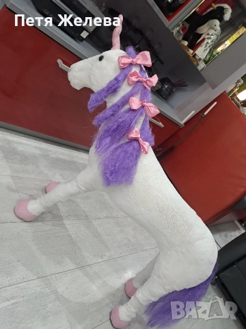 Пухкав еднорог за яздене издаващ звуци, снимка 8 - Други - 52493695