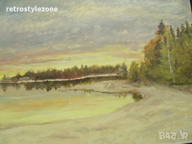 № 4854 стара картина BECKERPANNA  , снимка 4 - Други ценни предмети - 31070200