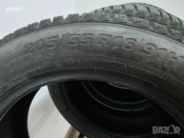 4бр зимни гуми 205/55/16 KUMHO L05482 , снимка 6 - Гуми и джанти - 54106408