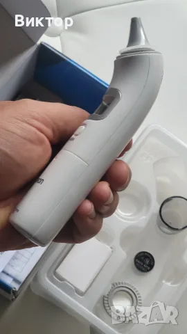 Omron Gentle Temp 521 Термометър за ухо , снимка 12 - Термометри, влагомери, хигрометри и барометри - 56270551