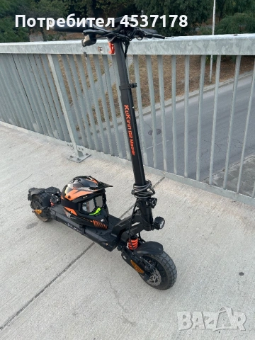 Продавам електрическа тротинетка KuKirin G2 Master в ГАРАНЦИЯ