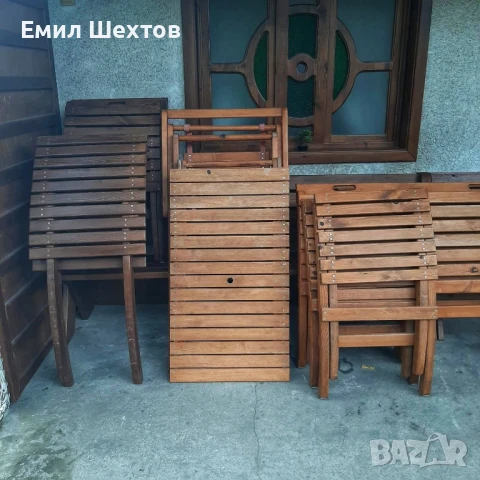 СГЪВАЕМИ ГРАДИНСКИ МЕБЕЛИ ОТ МАСИВ, снимка 2 - Градински мебели, декорация  - 51050868
