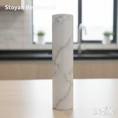 Мраморно самозалепващо фолио за обновяване на дома – водоустойчиво, здраво, практично, снимка 4 - Други стоки за дома - 52856408