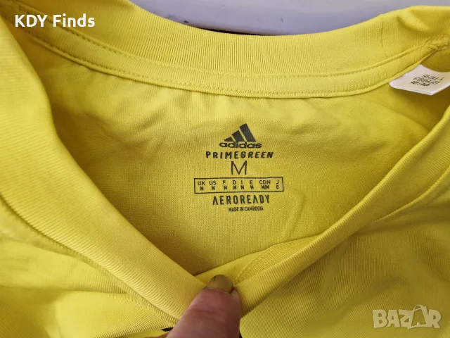 Adidas PrimeGreen мъжка блуза, снимка 5 - Спортни дрехи, екипи - 56113225