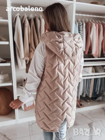 Дамска преходна ватирана жилетка GRANDI, 4цвята , снимка 13 - Якета - 49059359