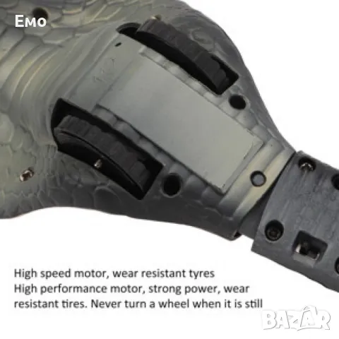 Змия с дистанционно управление със звукови и светлинни ефекти, снимка 6 - Електрически играчки - 48003225