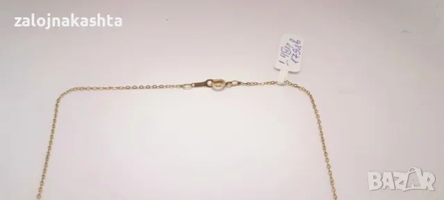 Златен синджир-1,48гр/14кр, снимка 4 - Колиета, медальони, синджири - 49490308