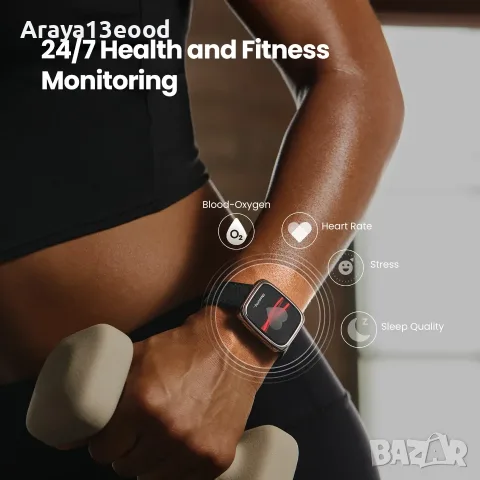 Смарт часовник Amazfit Active 2 Square NFC 43 мм – черен, снимка 5 - Смарт часовници - 55948608