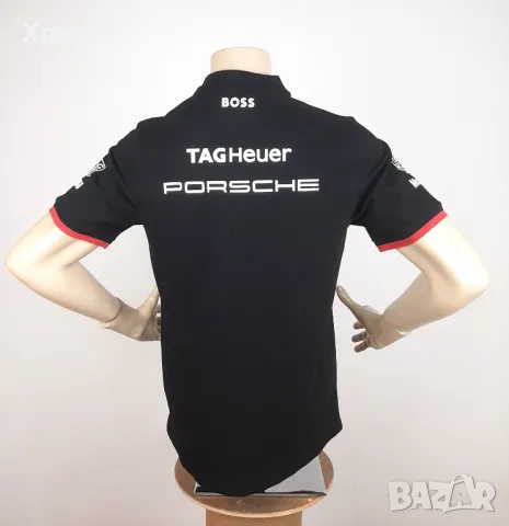 Porsche Motorsport x Boss Team Polo Shirt - Оригинална мъжка тениска с яка, снимка 6 - Тениски - 49393444