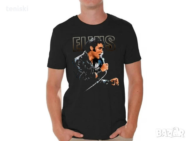 Тениска Elvis Presley Елвис Пресли Дамски и Мъжки 6 модела, снимка 8 - Тениски - 28657052