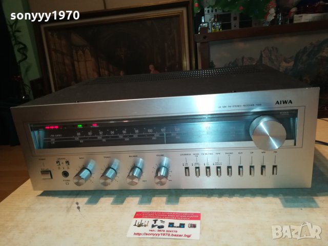 AIWA STEREO RECEIVER 0202221036, снимка 8 - Ресийвъри, усилватели, смесителни пултове - 35643294