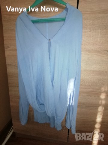Betty Barclay блуза в нежно синьо, снимка 1 - Блузи с дълъг ръкав и пуловери - 34991812