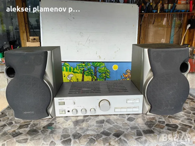 тонколони kenwood и усилвател , снимка 2 - Ресийвъри, усилватели, смесителни пултове - 56543027
